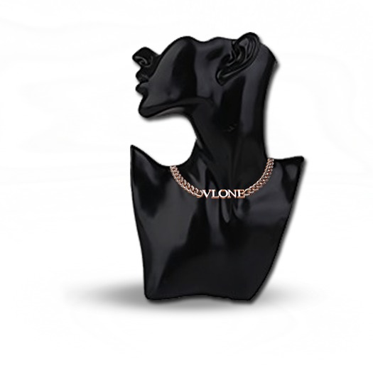 Blupr/nt - Alone Cubanlink Necklace(Gold)