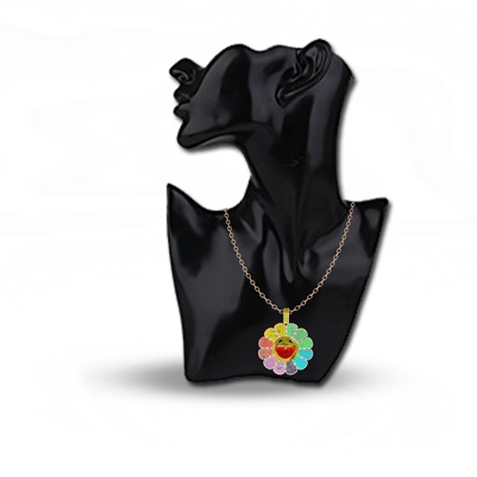 Blupr/nt -  Iced Rainbow  Necklace (gold)