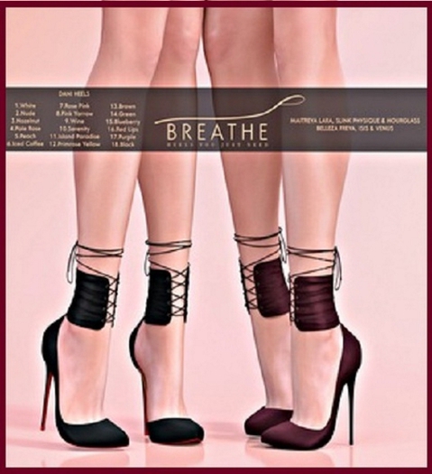 [BREATHE]-Dani Heels-Green
