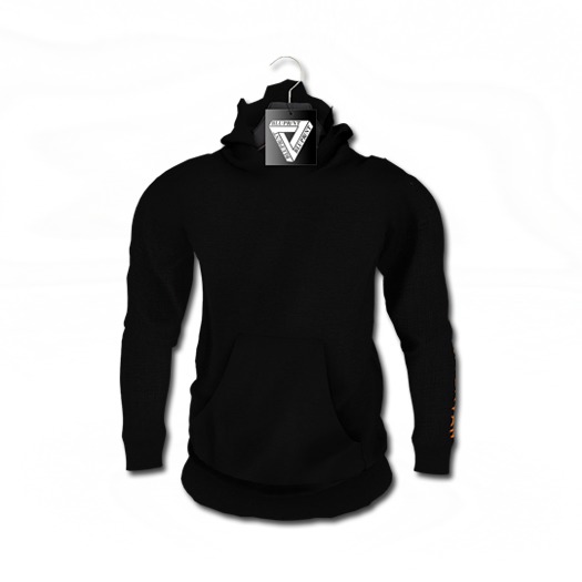 Blupr/nt - MidFire Black Hoodie