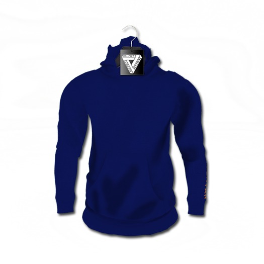 Blupr/nt - MidFire Blue Hoodie