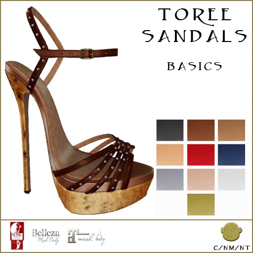 BM Toree Sandals Basics DEMO