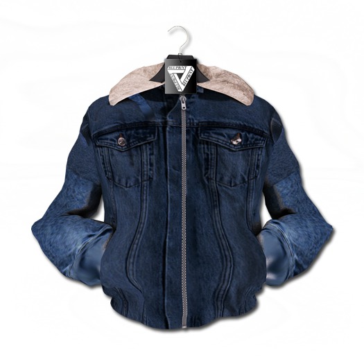 Blupr/nt- Dark Denim Jacket.