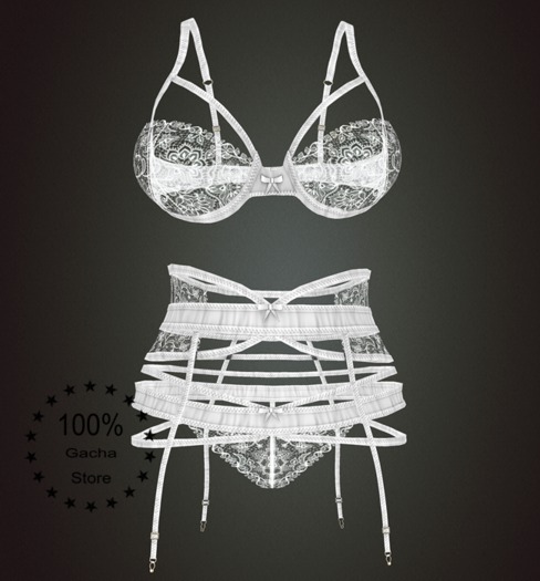 S&P Winter Bride Lingerie - Set