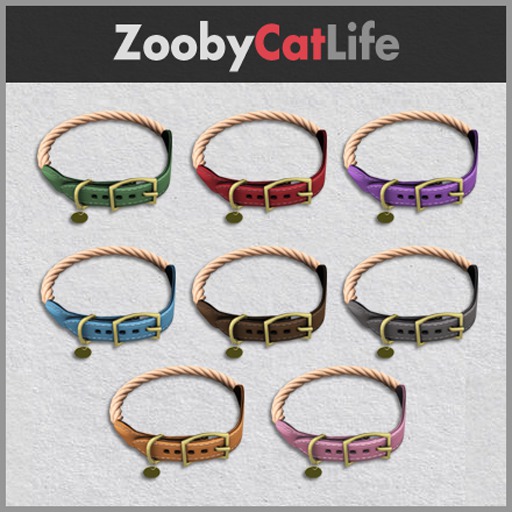 Zooby Cat Life Rope Collar BOXED