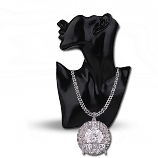 Blupr/nt - "RICH" Necklace (Silver)