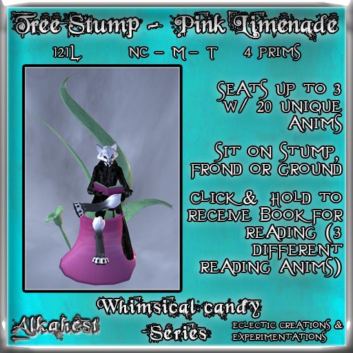 [Alkahest] Whimsical Candy: Tree Stump Pink Limenade