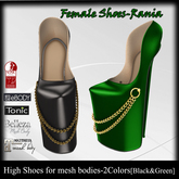 Patricks Day High Shoes - [Rania]2 Colors - High Heel Patrick's Day Shoes