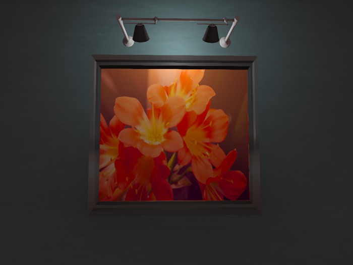 RAD-Delivery boxRed Orange Flowers