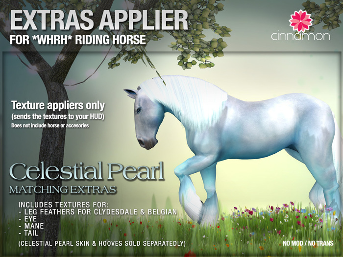 *CINNAMON* Extras appliers - CELESTIAL PEARL - BOX