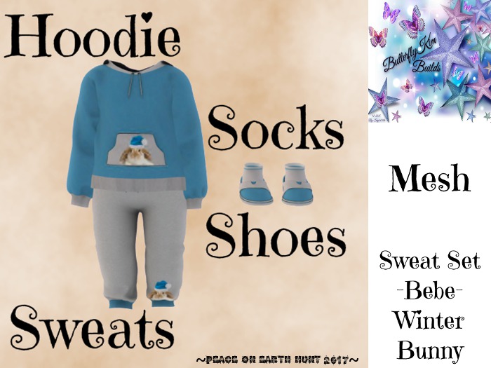 Sweat Set - Bebe - Winter Bunny