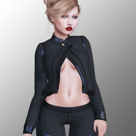 [Azuchi] Mila Jacket Gray *maitreya exclusive