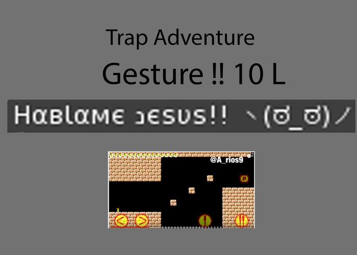 SP gesture hablame jesus