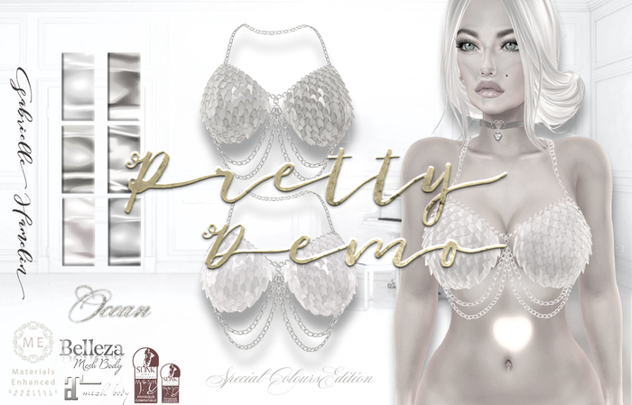 ♥♥.::GH::. ♥♥ Demo Ocean Halter Bra on Coloured Button SE HUD