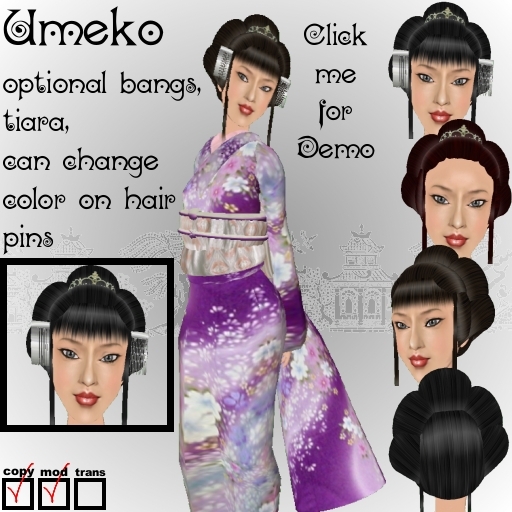 *CTK* Umeko - Natural Black