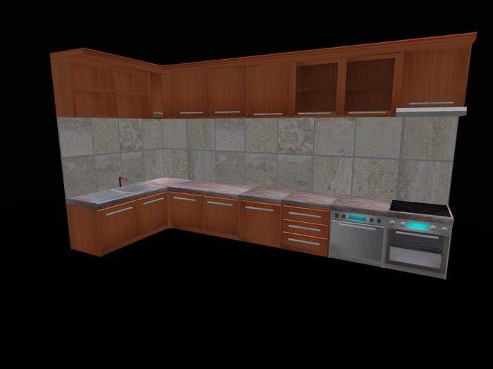 Fullperm Mesh Kitchen Builder Pack