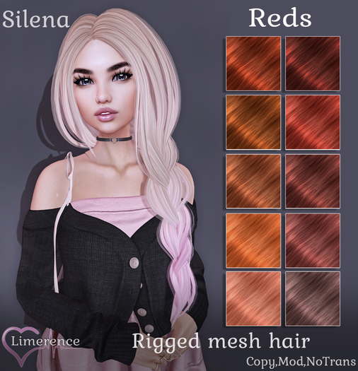 {Limerence} Silena hair-Reds