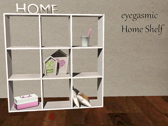 [eyegasmic] Home Shelf