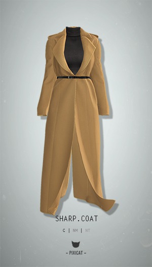 -Pixicat- Sharp.Coat (Camel)