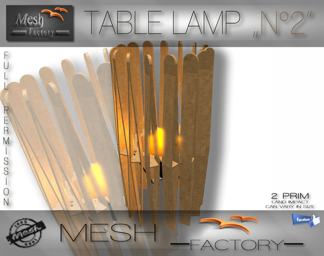 Table Lamp "No2" [c/m/t]