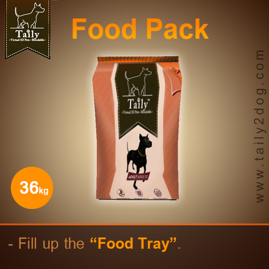 Taily Food Pack 36 kg (30 day/1dogs)