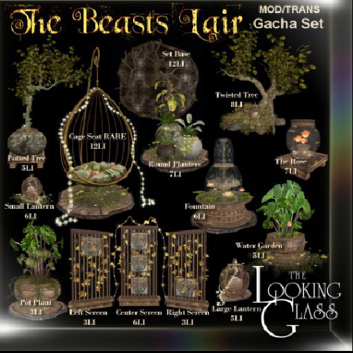 TLG - The Beasts Lair Small Lantern Boxed