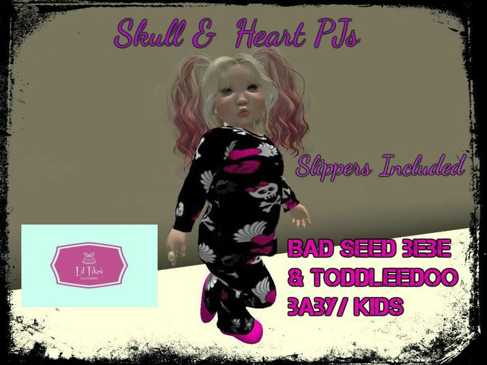 Skulls & Hearts PJs