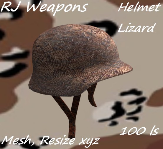 RJ Weapons -German Helmet Lizard-