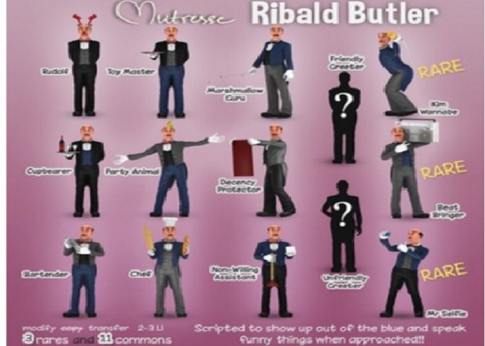 Mutresse - Ribald Butler - Kim Wannabe - RARE