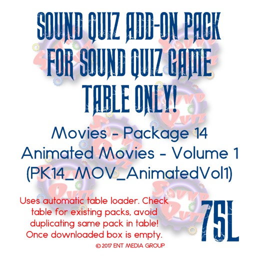 Sound Quiz PK14_MOV_AnimatedVol1 add on pack