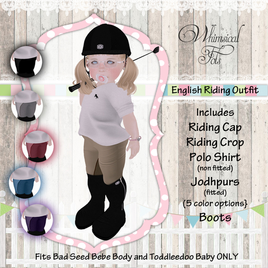 {WT} BB/TD English Riding Outfit