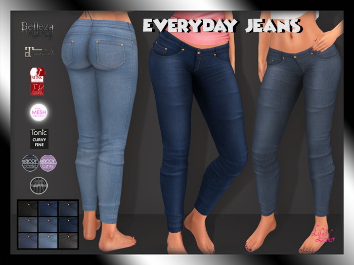 Lily's Locker - Everyday Jeans 