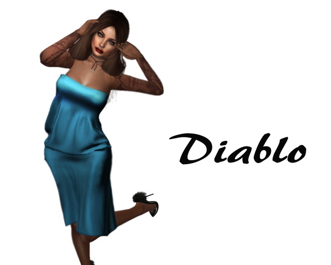 Diablo - Party dress - Blue 