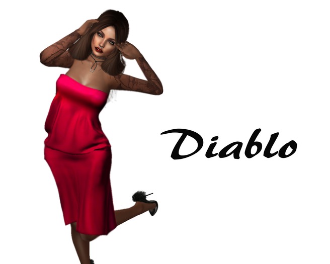 Diablo - Party dress - Red 