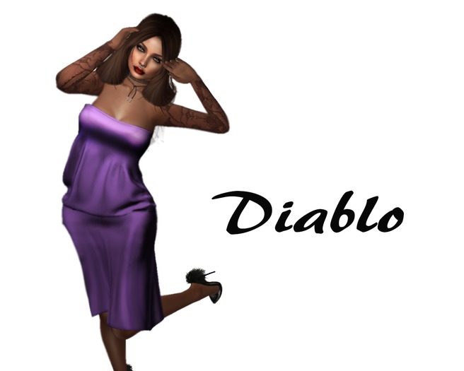 Diablo - Party dress - Lila 