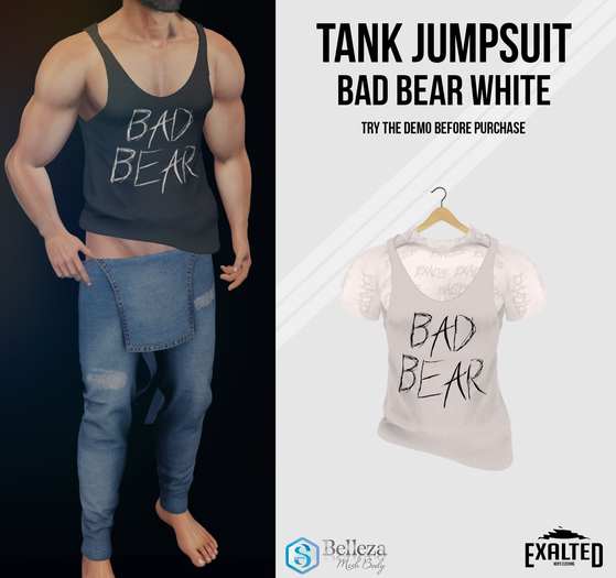 white tank jumpsuit