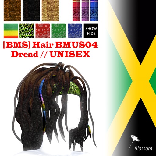 [BMS] Hair BMUS 04 // Dread // BOX