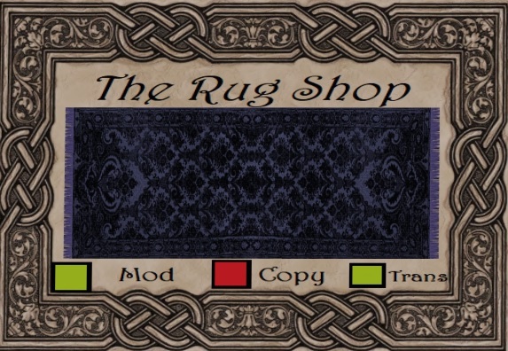 Melancholy Carpet 1, Red