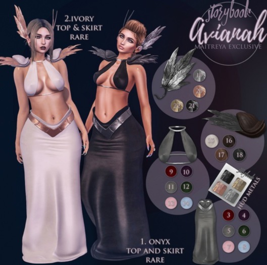 6. Storybook - Avianah - Skirt - Emerald