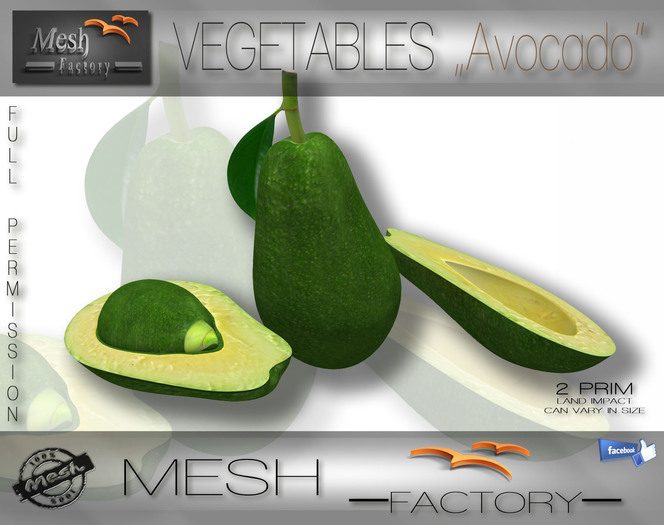 Vegetables "Avocado" [c/m/t]