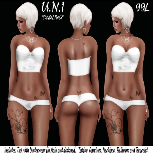 U.N.I ~ Darling {WHITE}  **NEW**