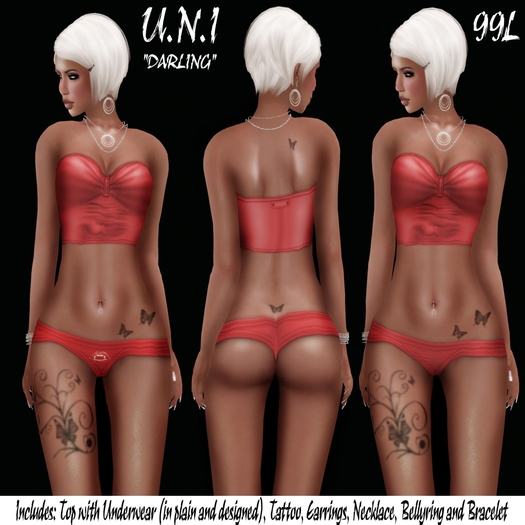 U.N.I ~ Darling {RED}  **NEW**