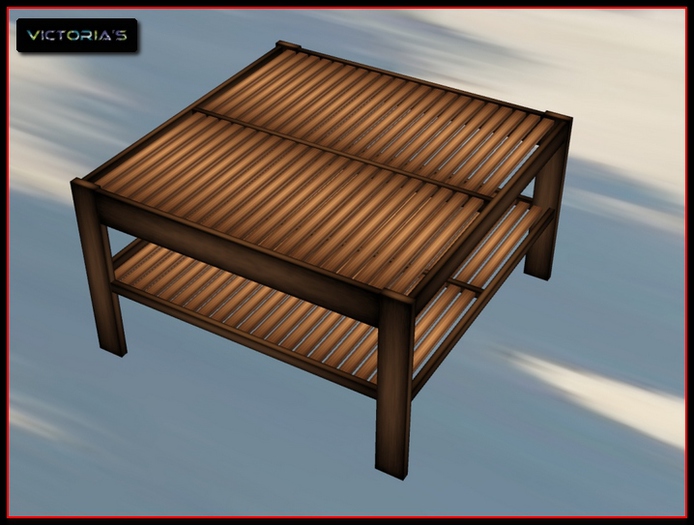 Victoria's two tone texture change coffee table