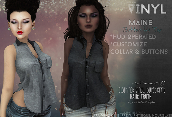 Vinyl - Maine Button Up Top Pak Fatpak