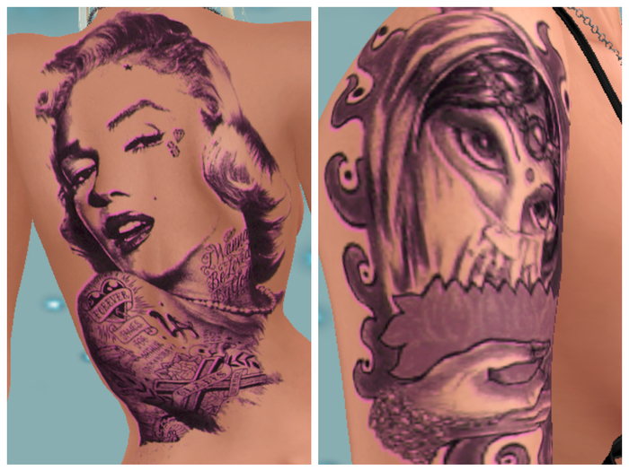 tattoo marilyn 2