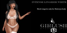 Girlush - Intense Lingerie White (add me)