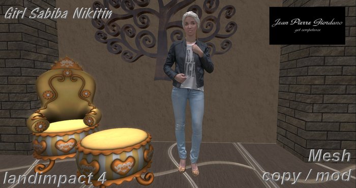 Girl Sabiba Nikitin mesh BOX
