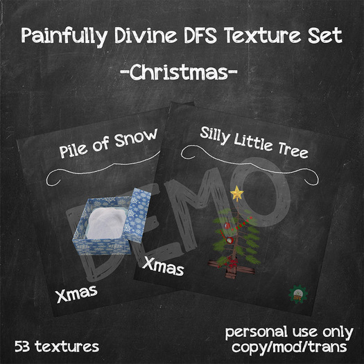 Painfully Divine DFS Texture Set Xmas 1