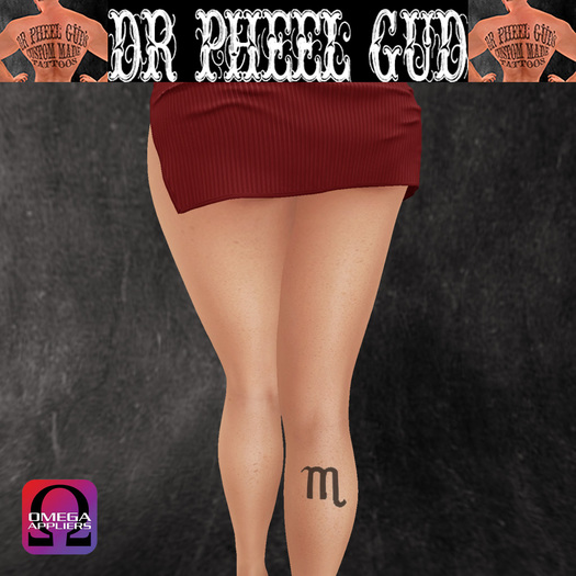 DrPheelGud Scorpio tattoo Omega applier
