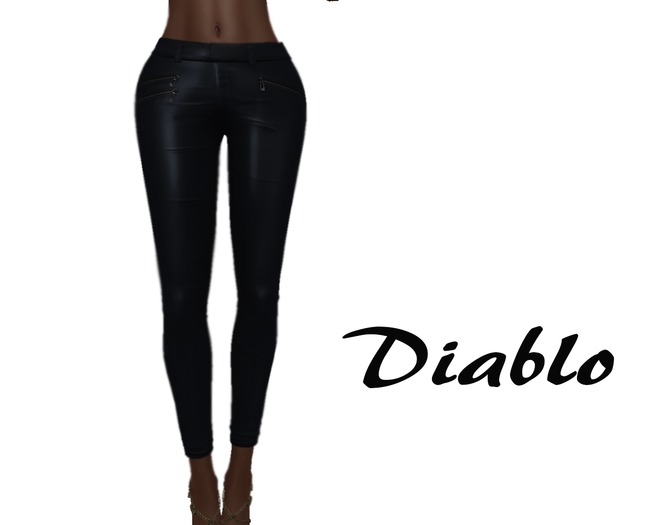 Diablo - Bike leather pants Stone 